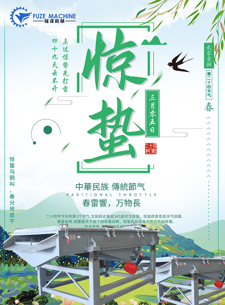 驚蟄到，暖和和